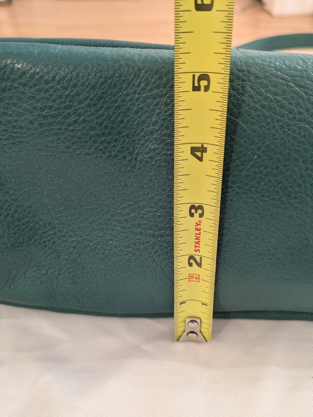 Coach - Madison Chain Tote C1294-20466 - Kelly Green Leather - Mint Condition - Picture 10 of 12